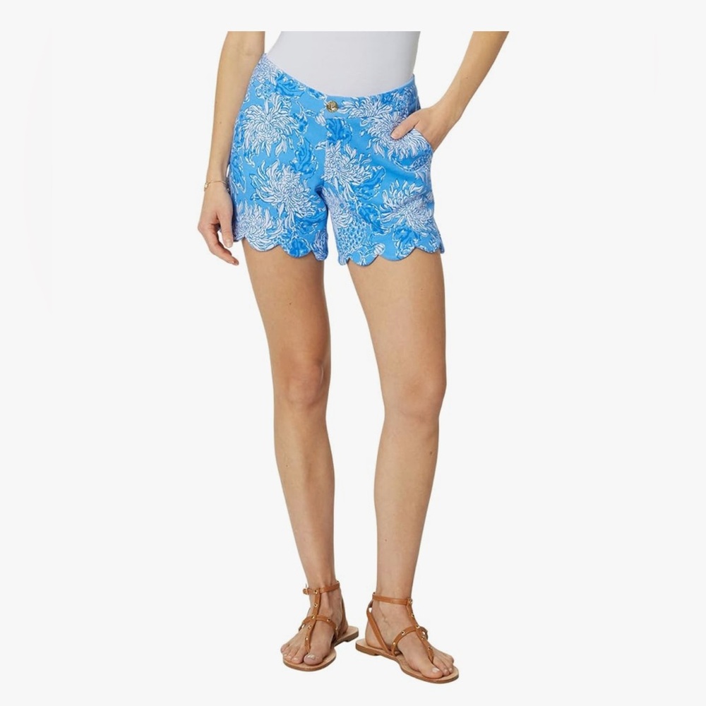 NWT Lilly Pulitzer Sz 0 Buttercup Knit Short